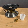 Classic fondue rechaud Brushed inox